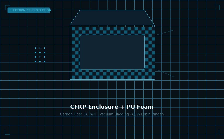 CFRP Enclosure PU Foam